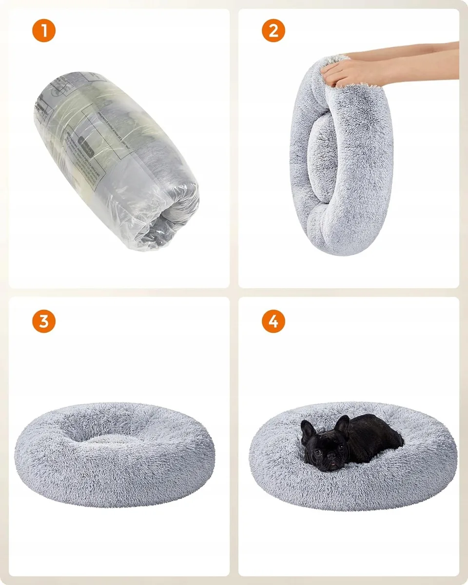 Miękki plusz o długości 4 cm